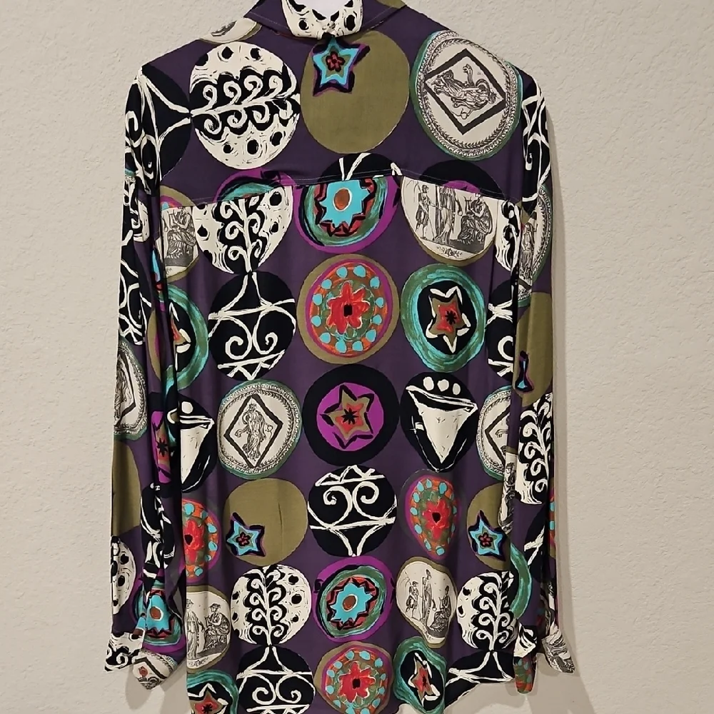 Men's Multicolor Graphic Shirt - Picture 7 of 7